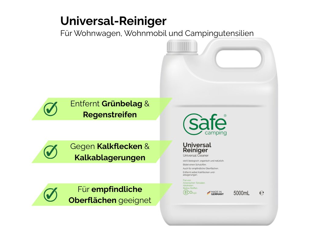 SAFE CAMPING universele reiniger - 5 liter