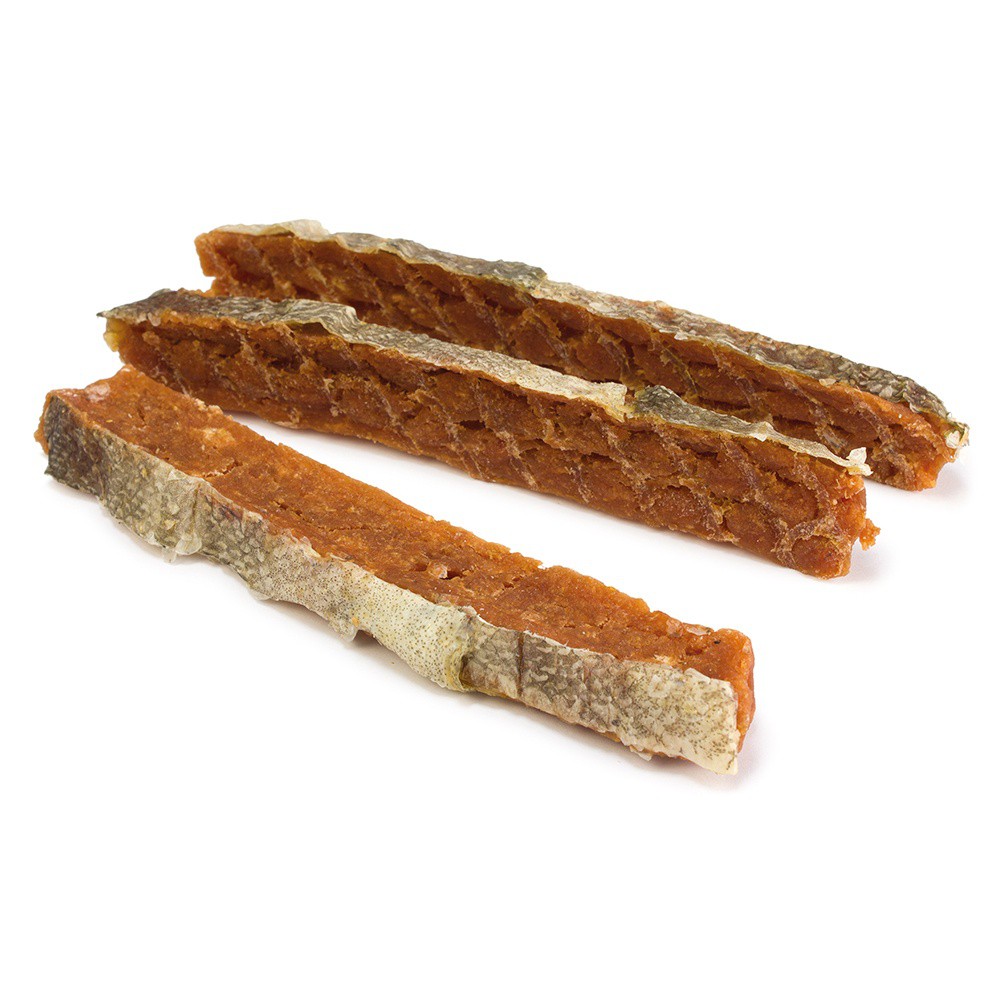 Petiscos naturais de salmão para cães da Arquivet