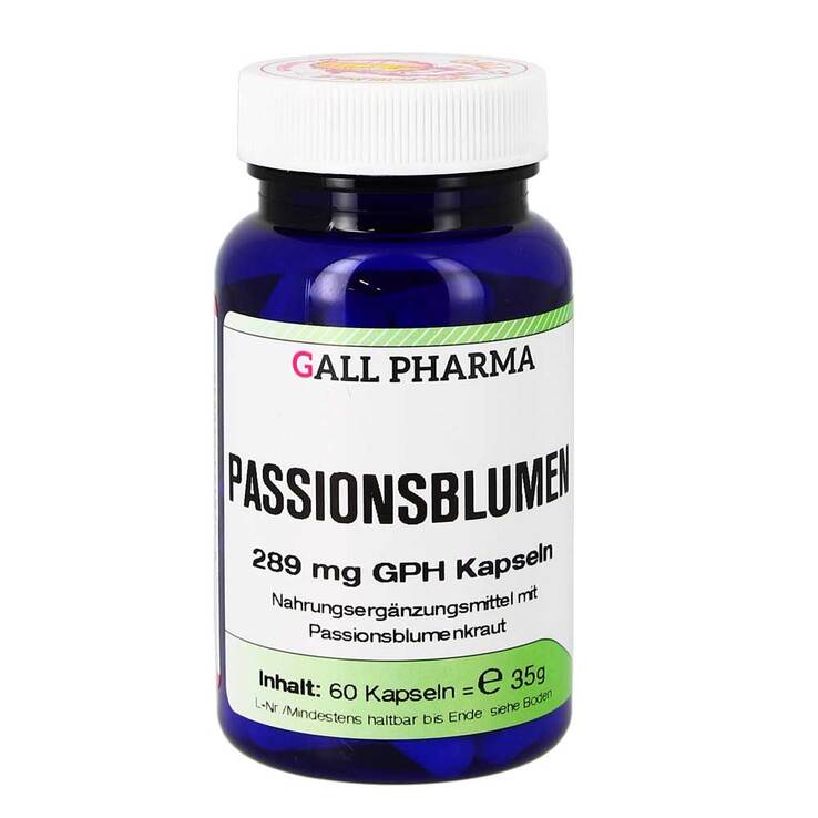 Passionsblumen 289 mg GPH Kapseln, 60 St