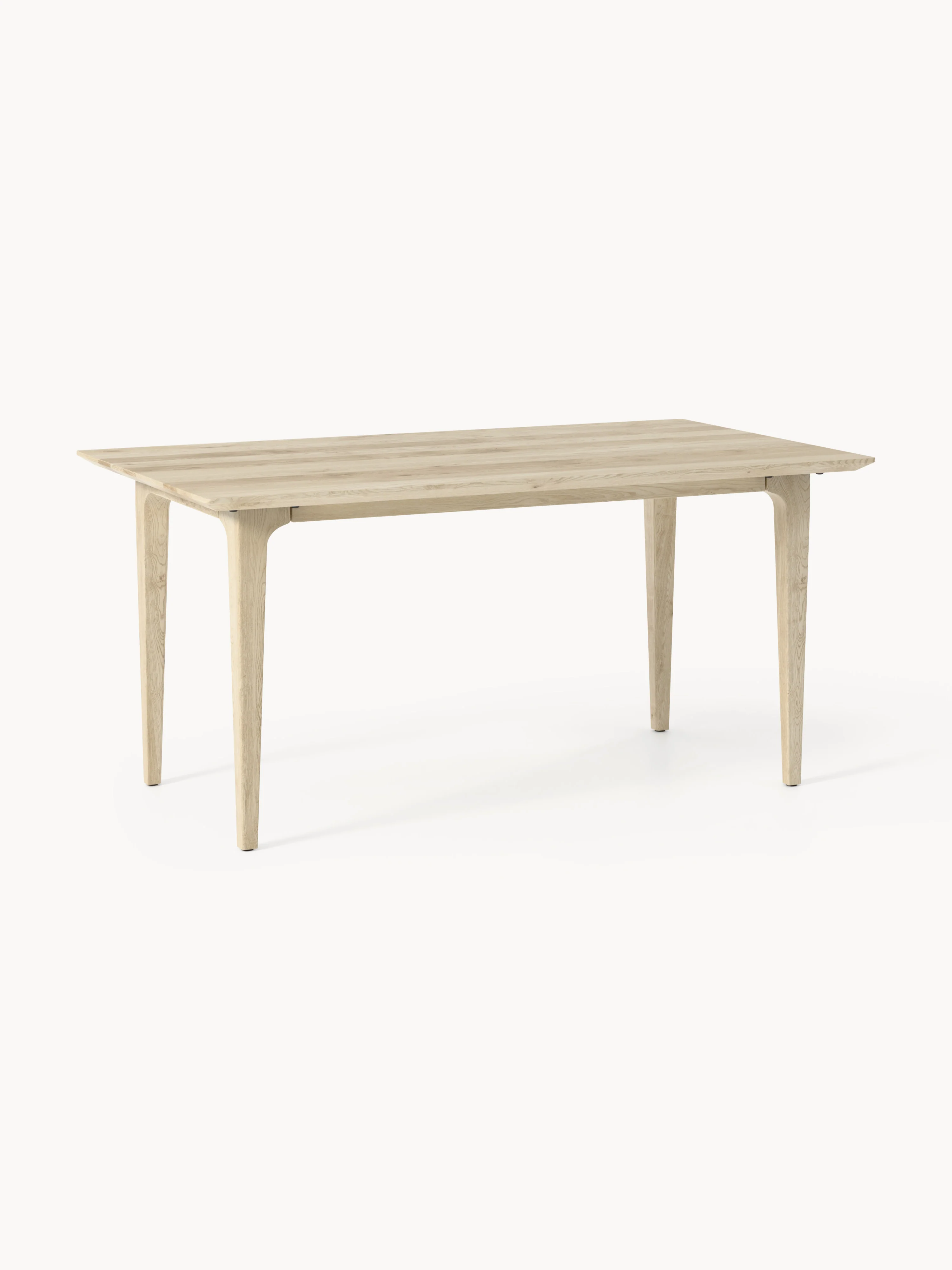 Eettafel Archie van eikenhout, in verschillende formaten