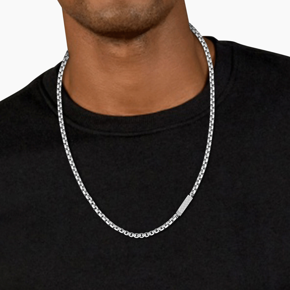 Collier LACOSTE acier