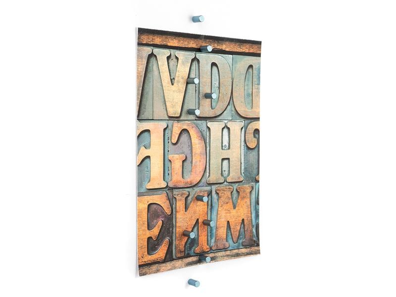 Trendform Haftmagnet Magnum 10er Set , Blau Magnete für Ihre Notizen