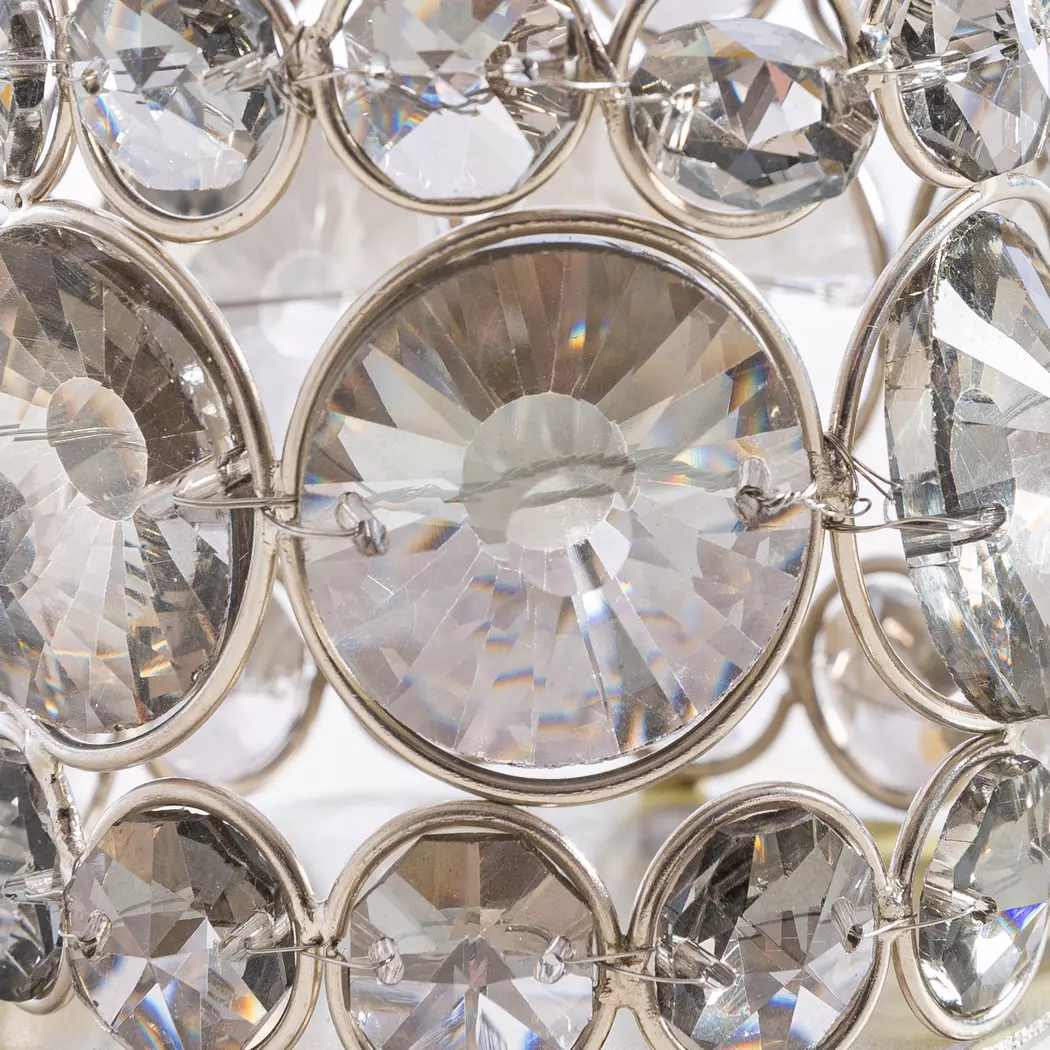 Teelichthalter Strass Ø 7,5 cm
