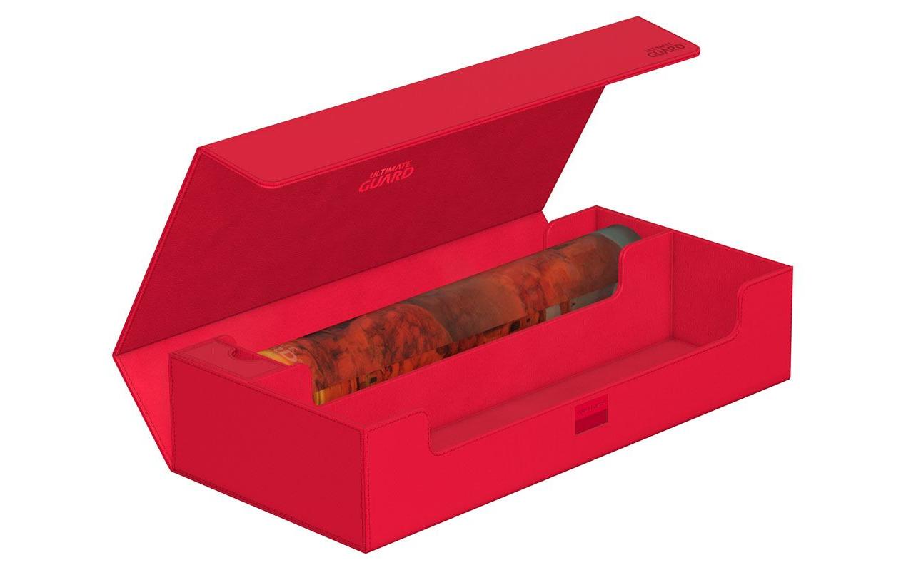 Kartenbox XenoSkin Superhive 550+ RotHochwertige Box für Sammelkarten in Standardgrösse