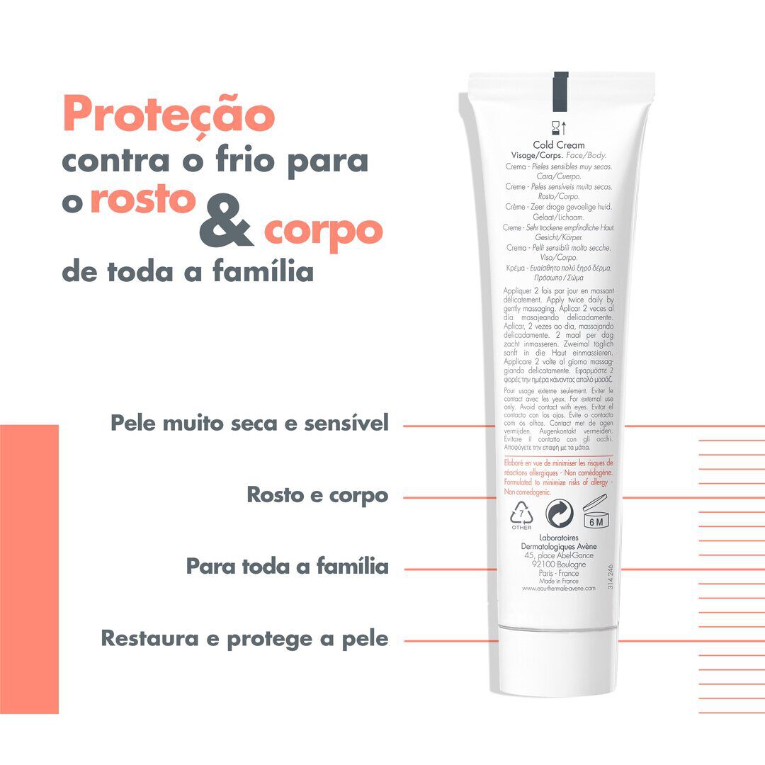 AVENE  Cold Cream Creme - 100ml