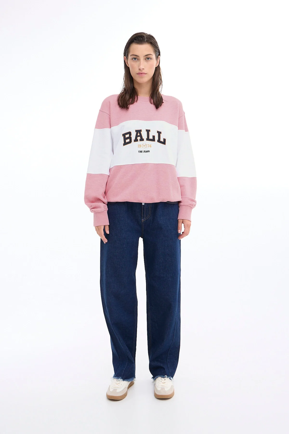 Ball Bamontana Sweatshirt 1621261 azalea pink melange