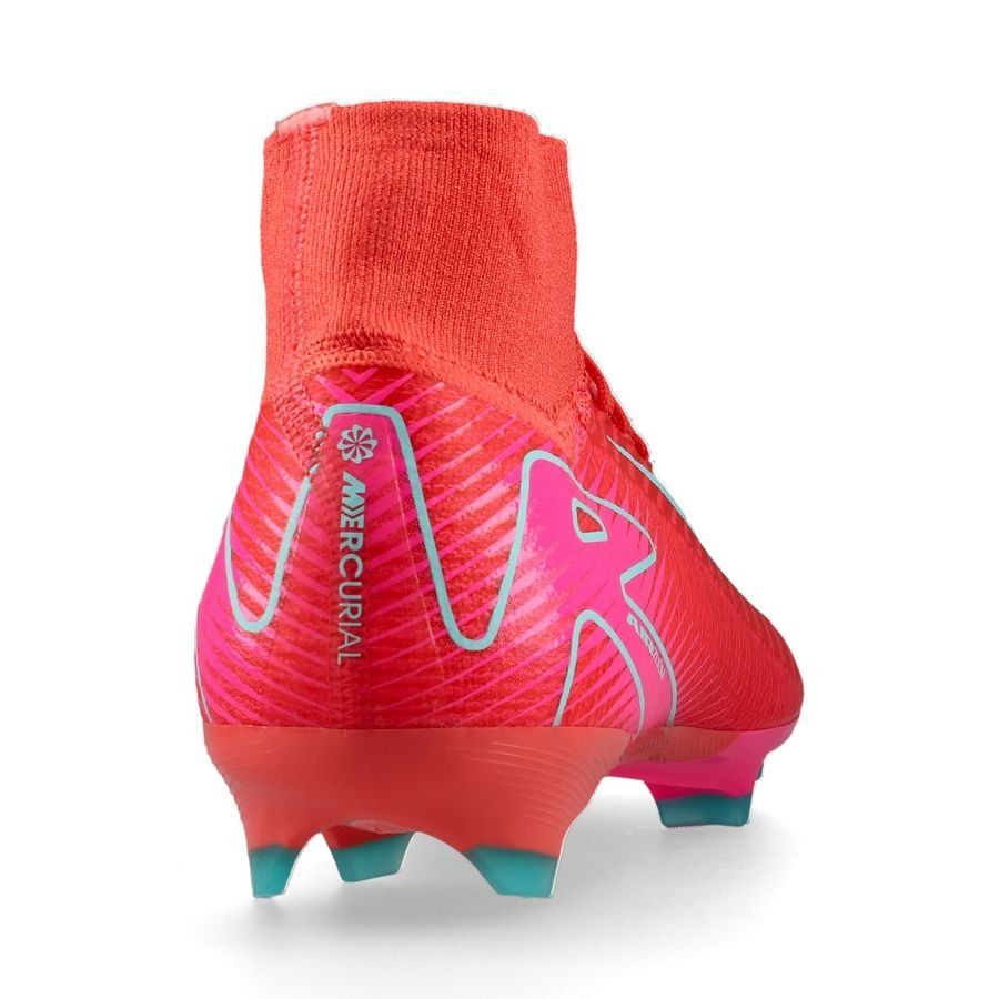 Nike Air Zoom Mercurial Superfly 10 Pro FG Mad Energy - Rouge/Vert