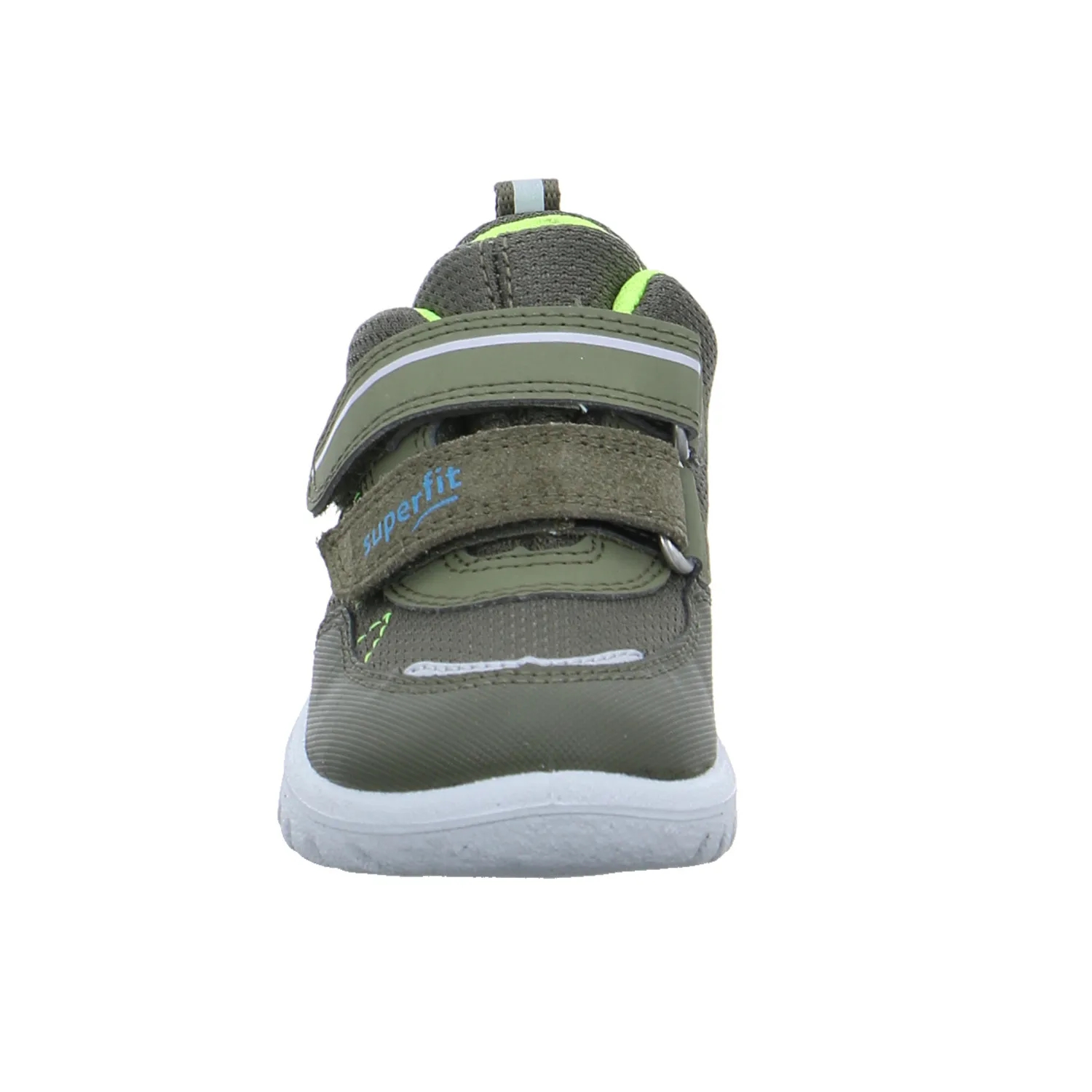 SUPERFIT Baby-Sport-Bottine Olive Textil  Sneaker