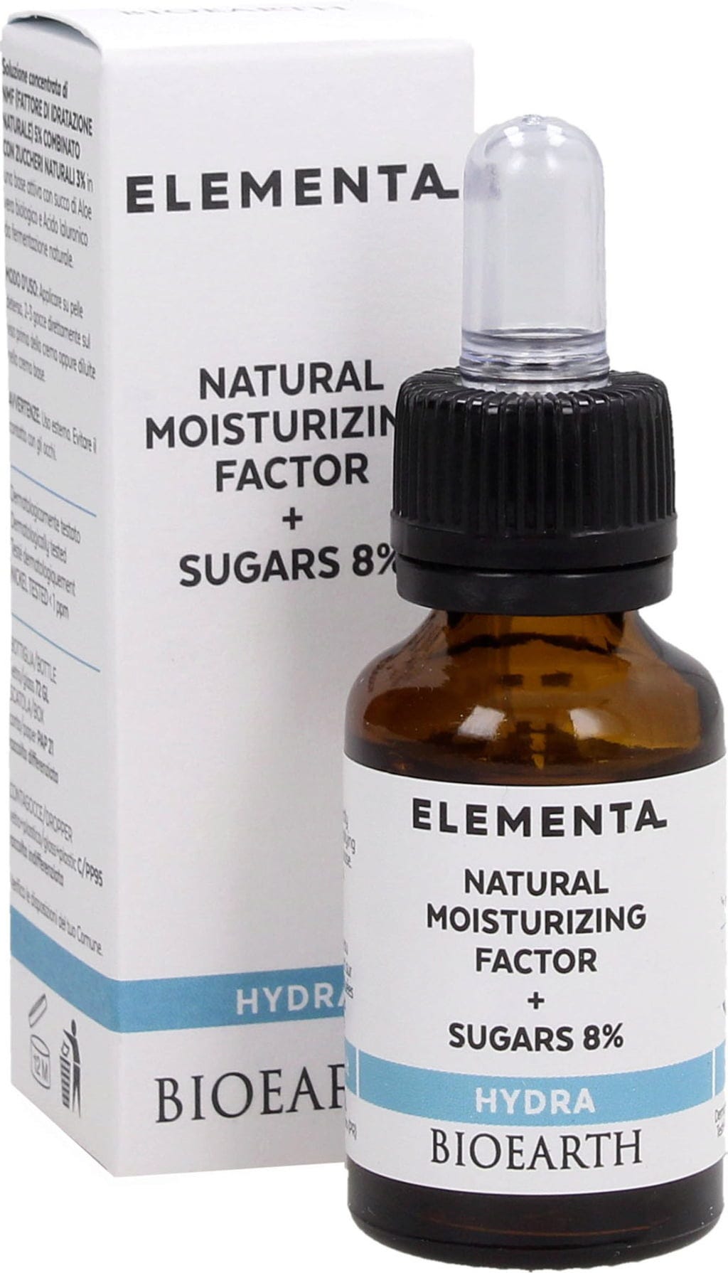 BIOEARTH  ELEMENTA HYDRA NMF + Zucker 8%, 15 ml