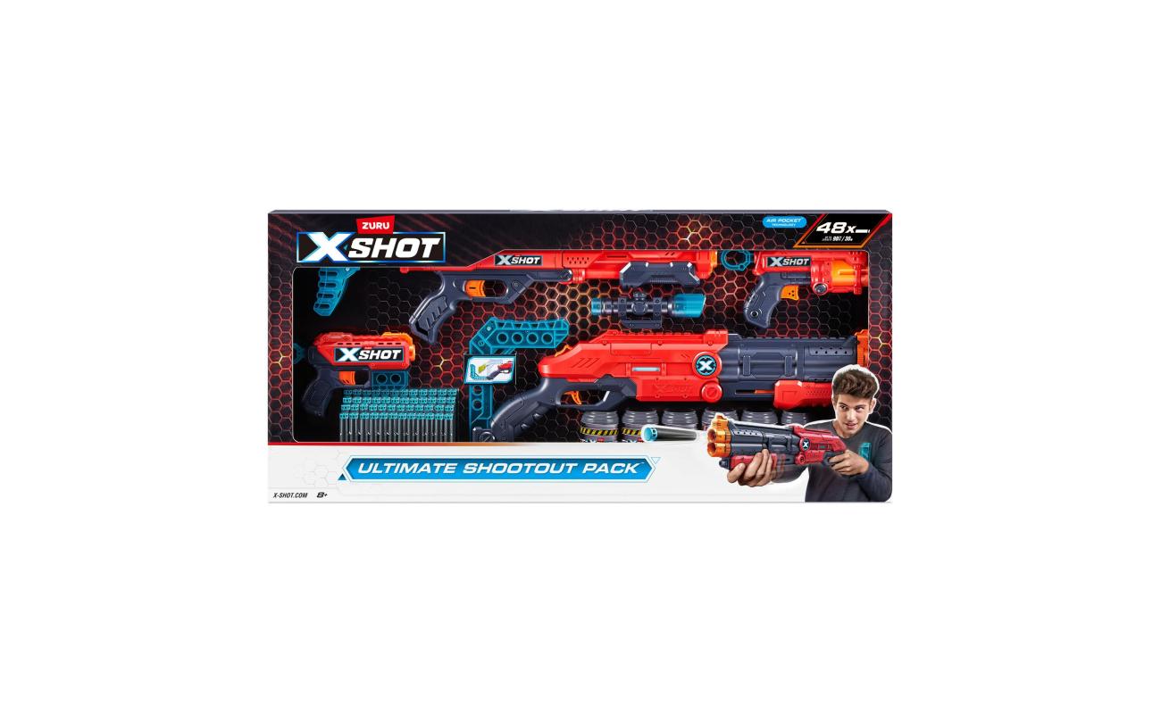 X-shot Ultimate Shootout Pack met 48 darts