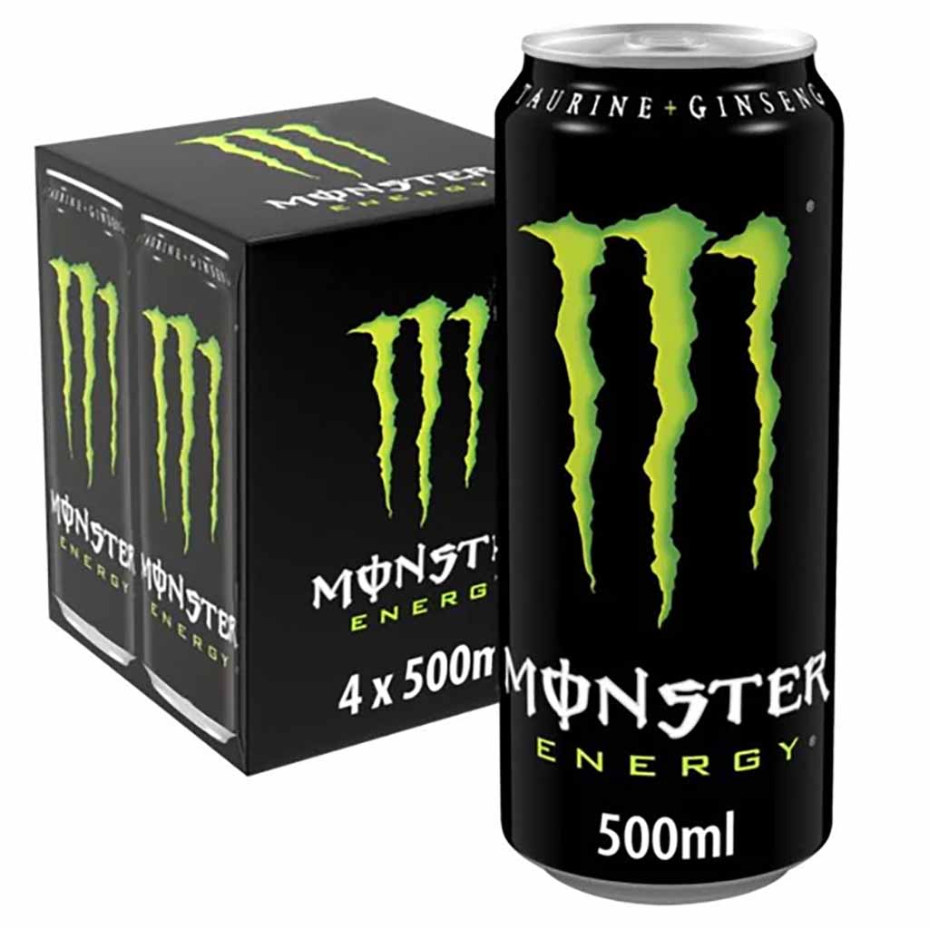Monster Energy Original 4x0,5l = 2L MHD:30.6.26