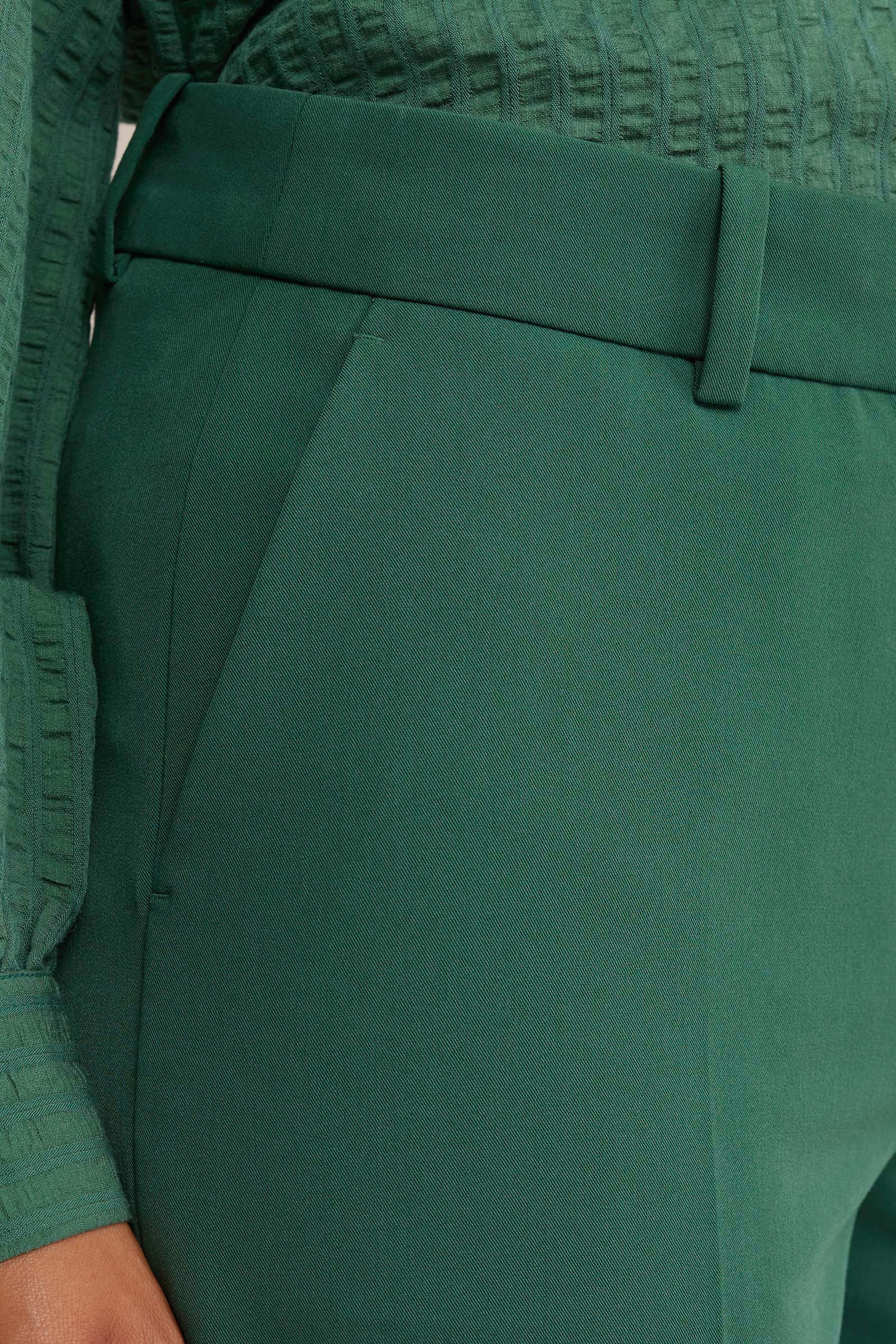 slim fit pantalon WE Fashion Legergroen