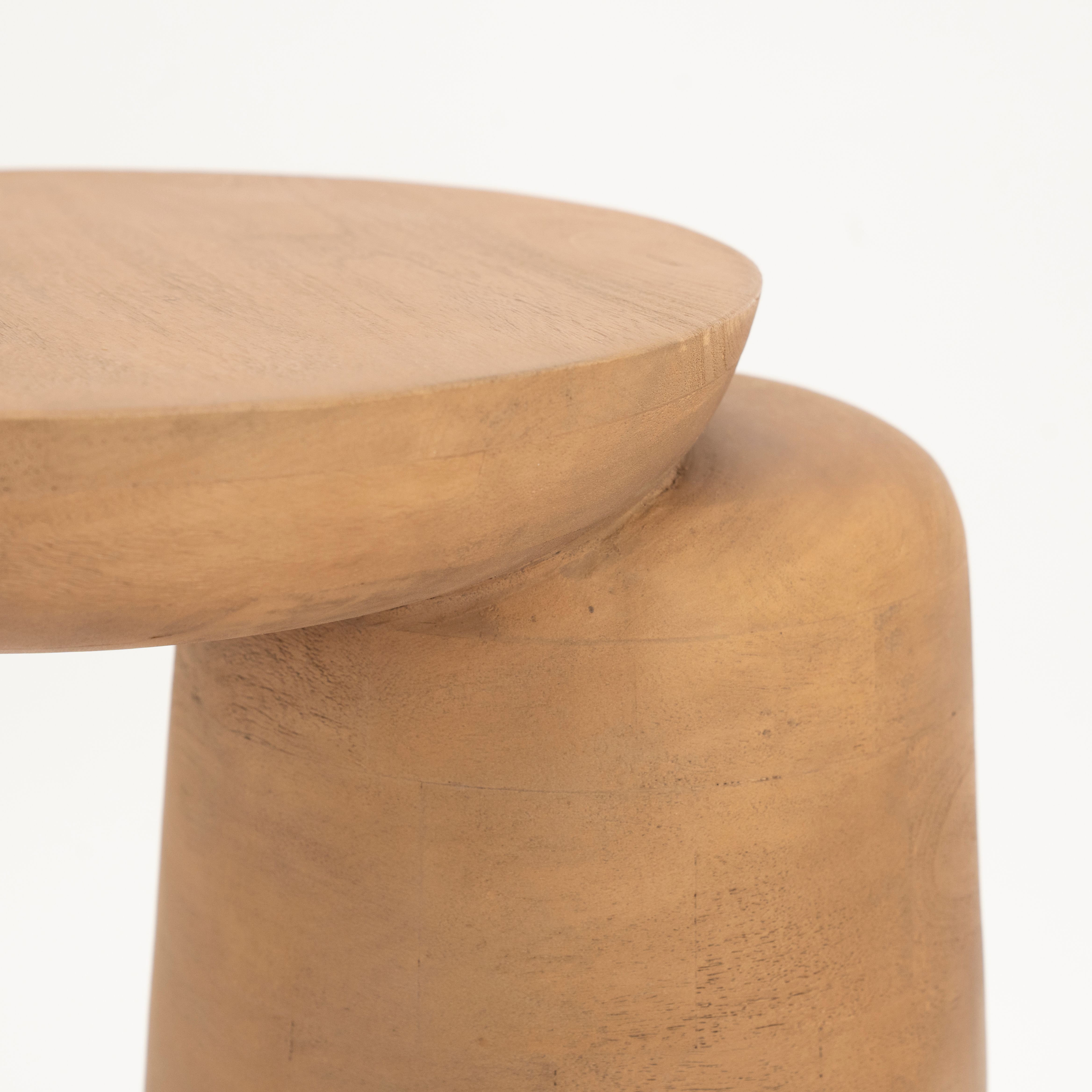 Bijzettafel Natural 250415 Woomble B40 x D34 x H47 cm
