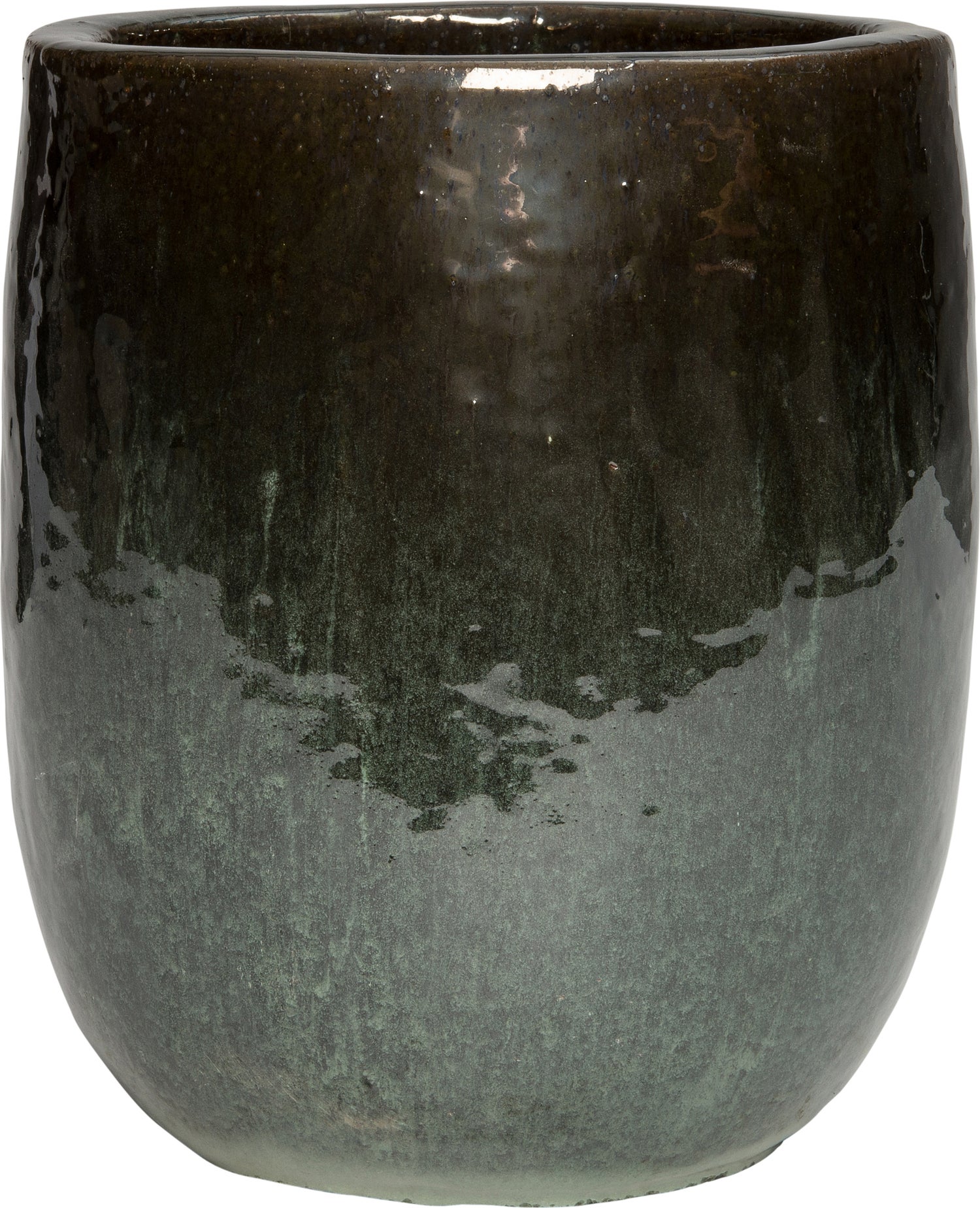 Intratuin bloempot Bungxe groen D 20,5 H 23,5 cm