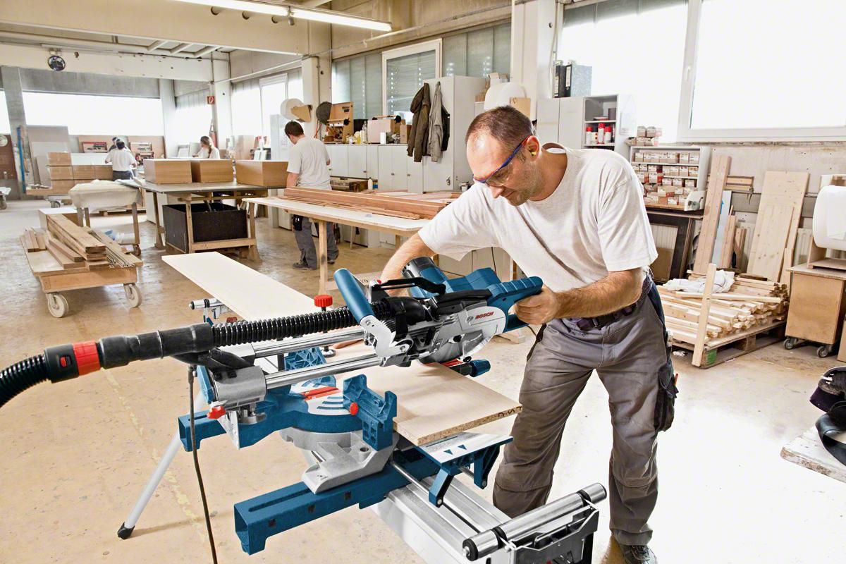 Bosch Professional GCM 8 SJL Afkortzaag 216mm 1600W - 0601B19100