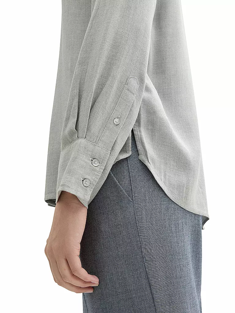 TOM TAILOR Bluse grau