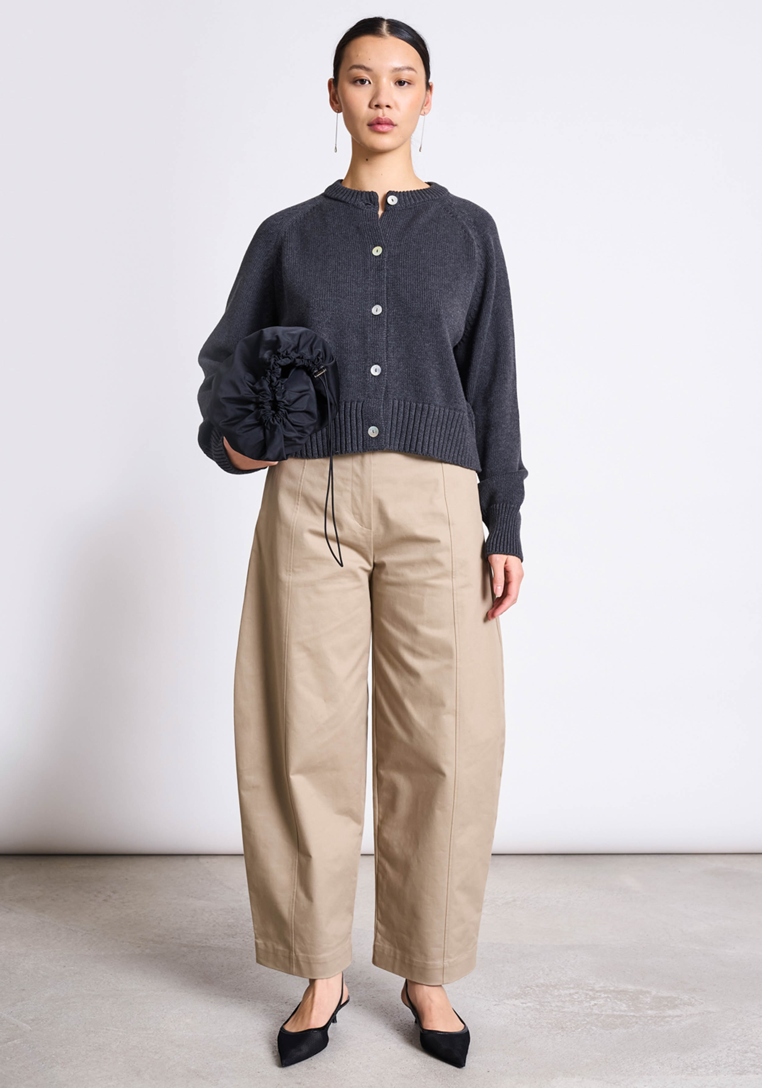 Jan 'n June Cardigan Sivia Anthracite