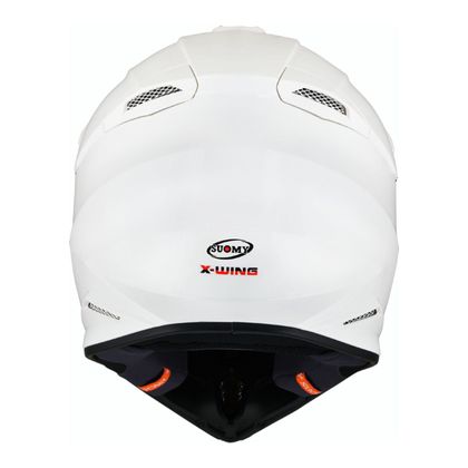 Casque cross Suomy X-WING - PLAIN 2024 - Blanc