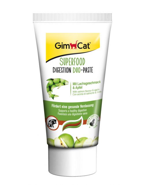 Gimcat Superfood Digestion Duo-Pasta - Kattensnack - 50 g