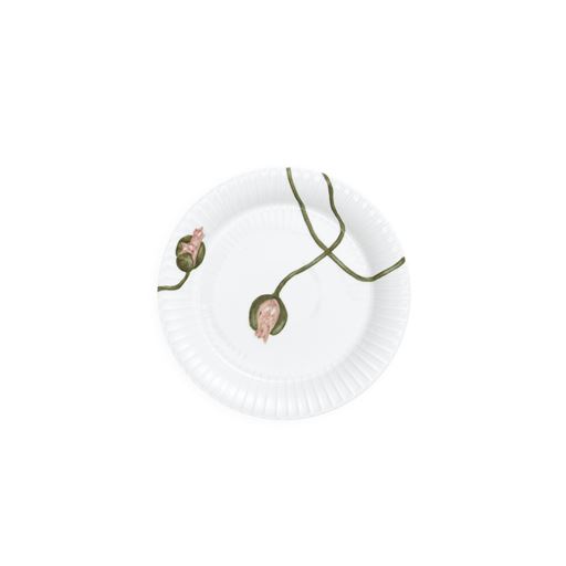 Kähler Hammershøi Poppy Desserttallerken, Hvid, Ø19 cm