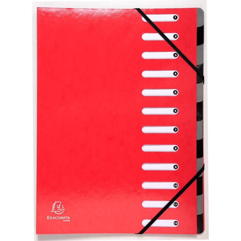 Trieur Harmonika Iderama 12 compartiments - Couleurs assorties