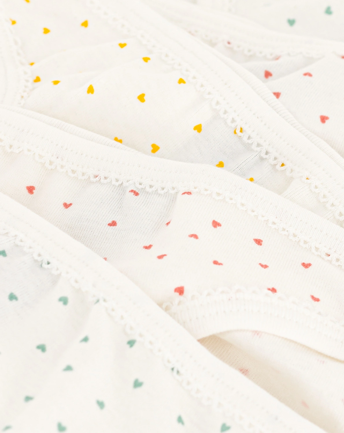 Hipster COEUR DE BEURRE 5er Pack in marshmallow