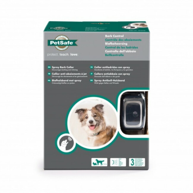 Collier anti-aboiement Petsafe à spray rechargeable
