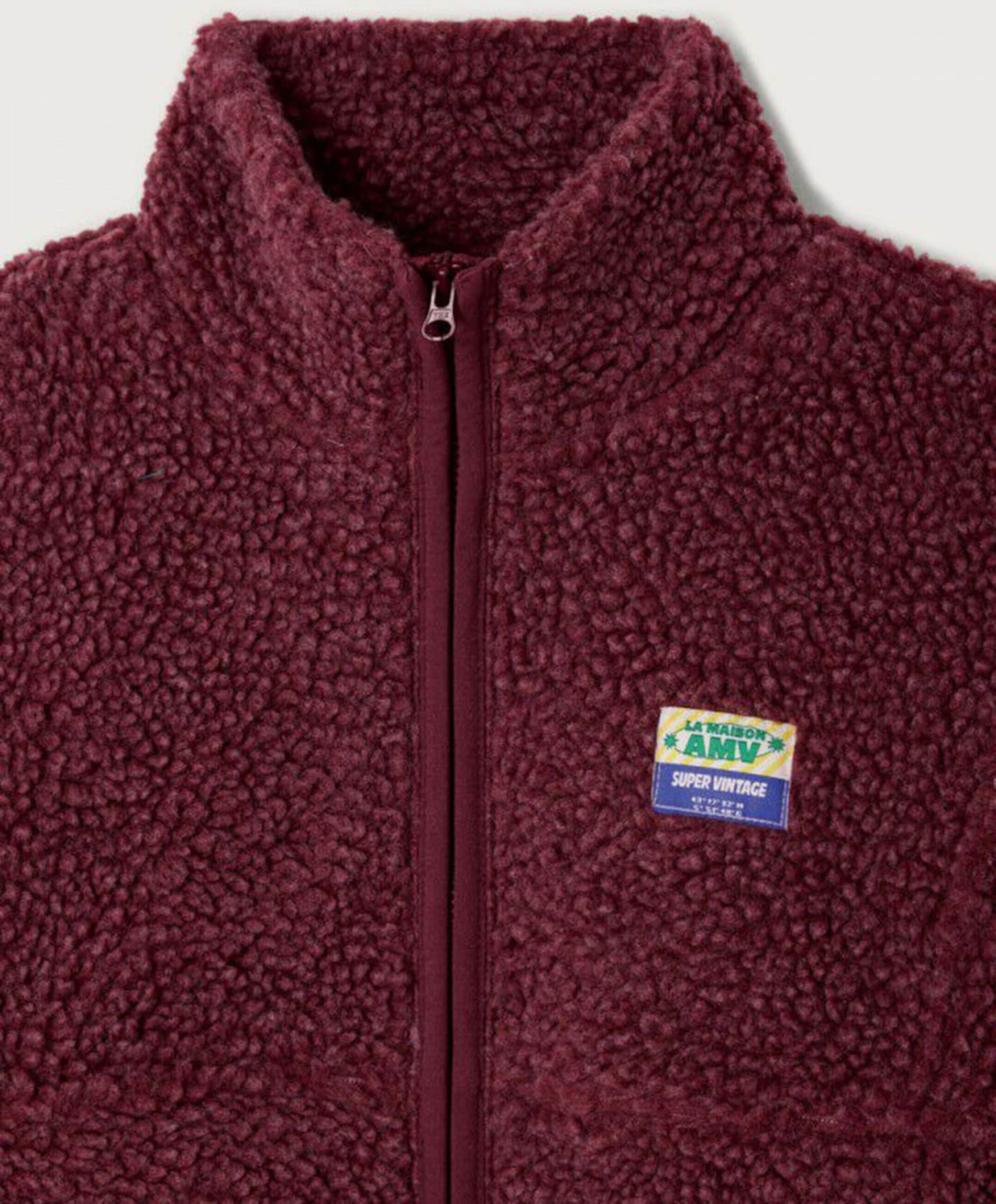 American Vintage Uniseks jas bordeaux