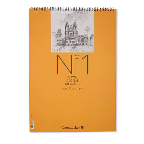GERSTAECKER Nº 1 Skizzenblock