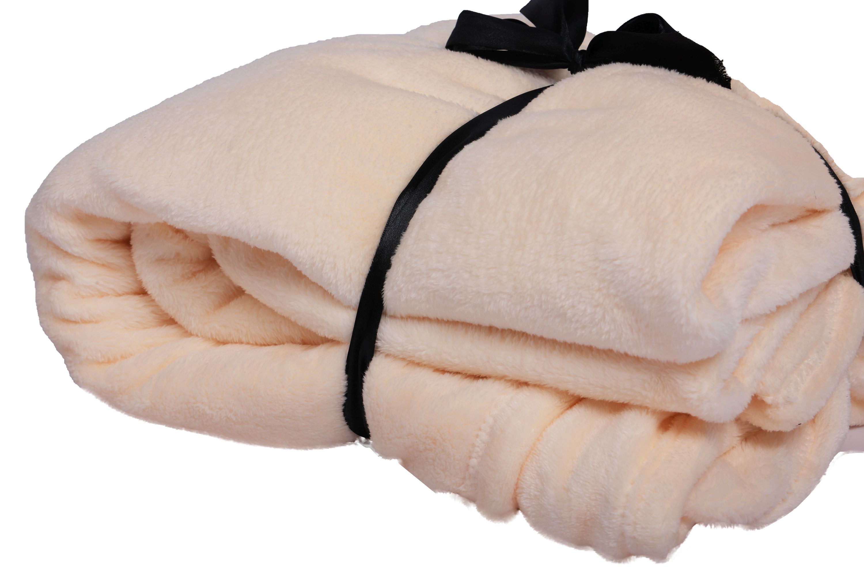 Kuscheldecke 210 x 280 cm creme