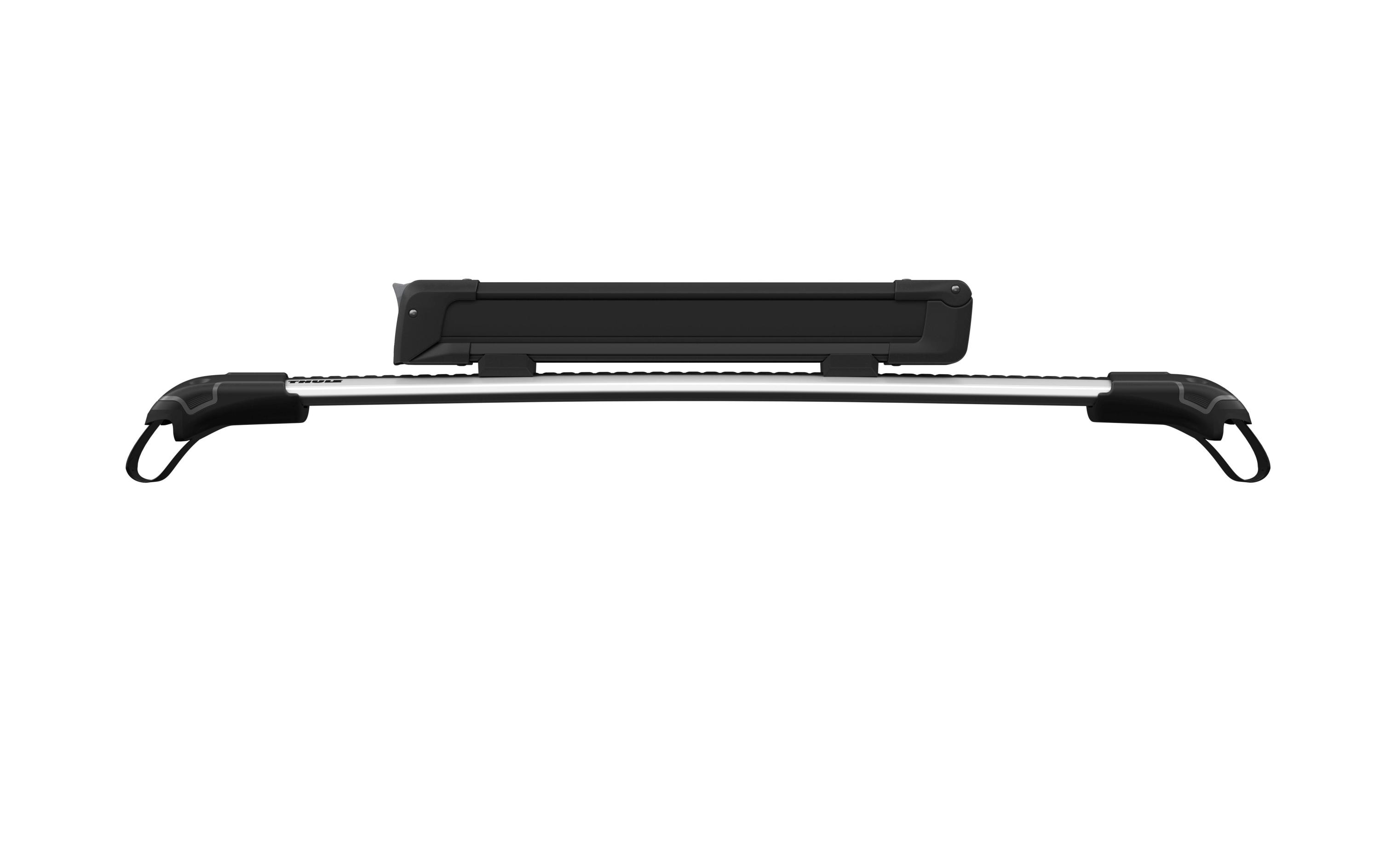 Ski- und Snowboardträger SnowPack M Schwarz<br>Ski- und Snowboardträger für das Autodach