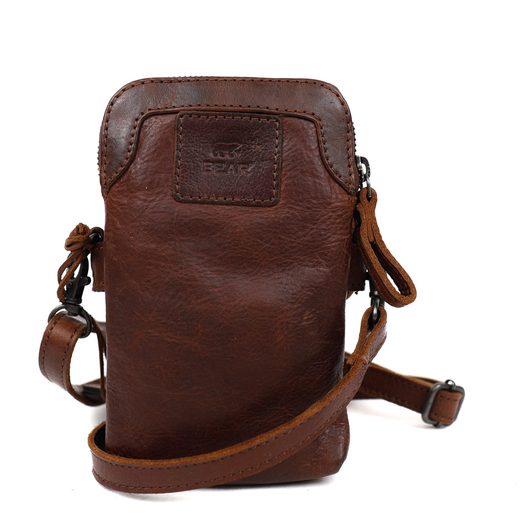 Bear Design By Maaike Telefoontasje Charlotte Cognac BM2270