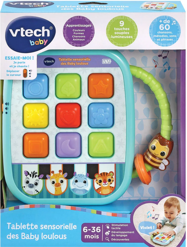 TABLETTE SENSORIELLE DES BABY LOULOUS