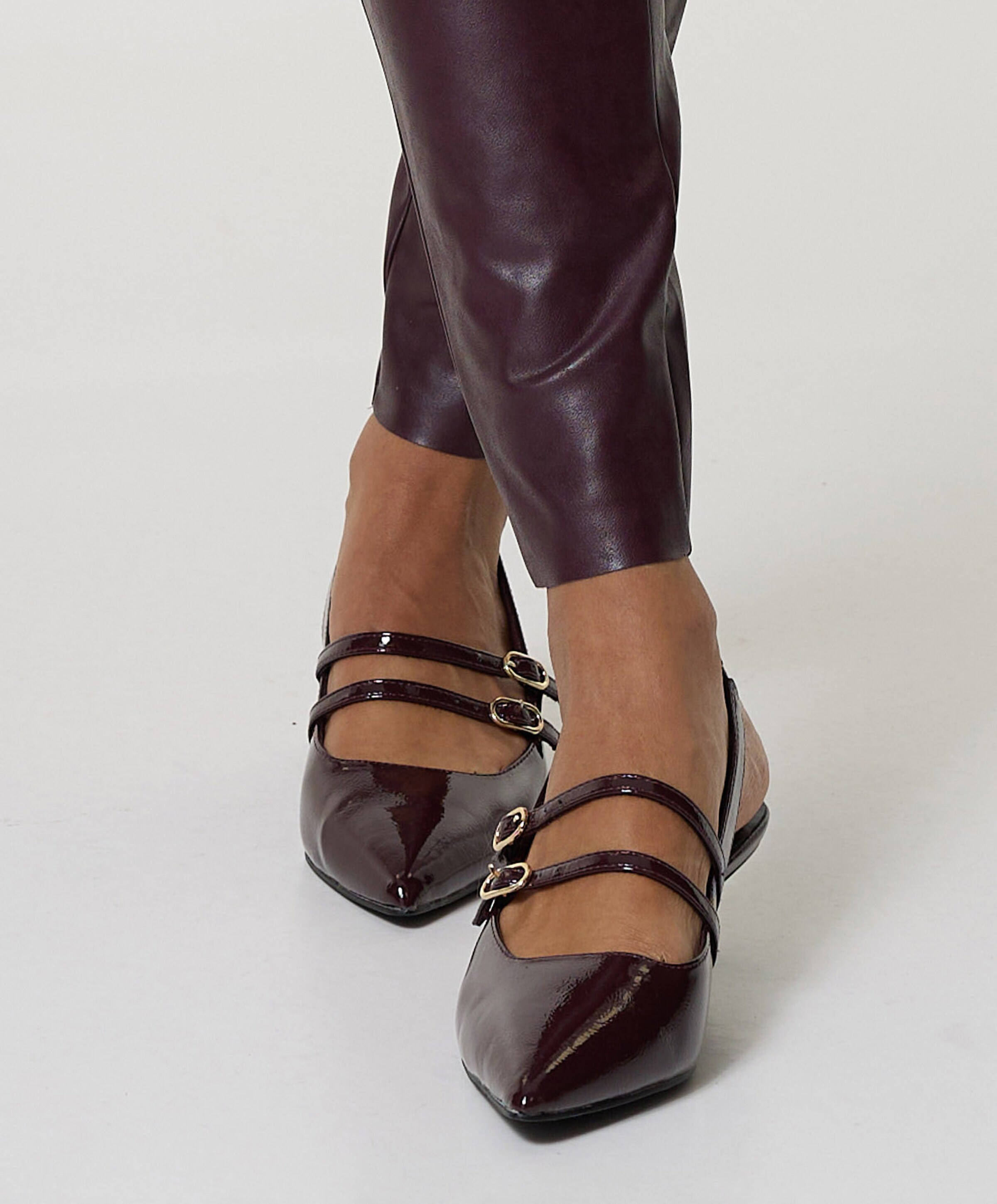 Marco tozzi dames slingbacks bordeaux