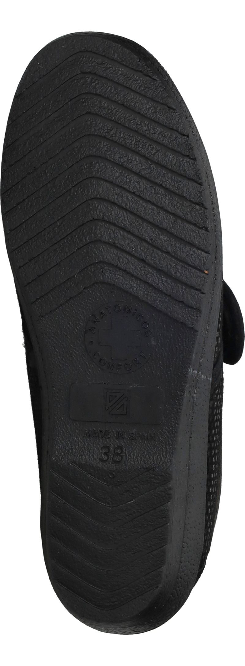 Belizia Pantoffels Zwart Dames