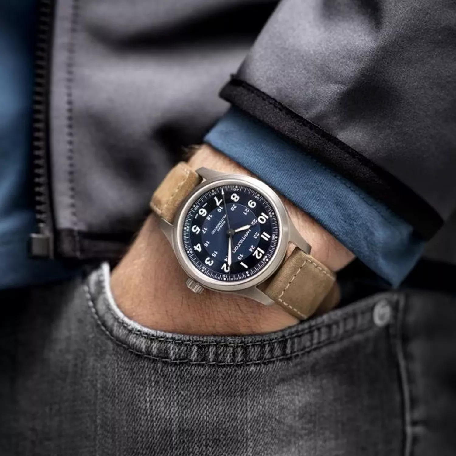 Hamilton Khaki Field Titanium Auto H70545540