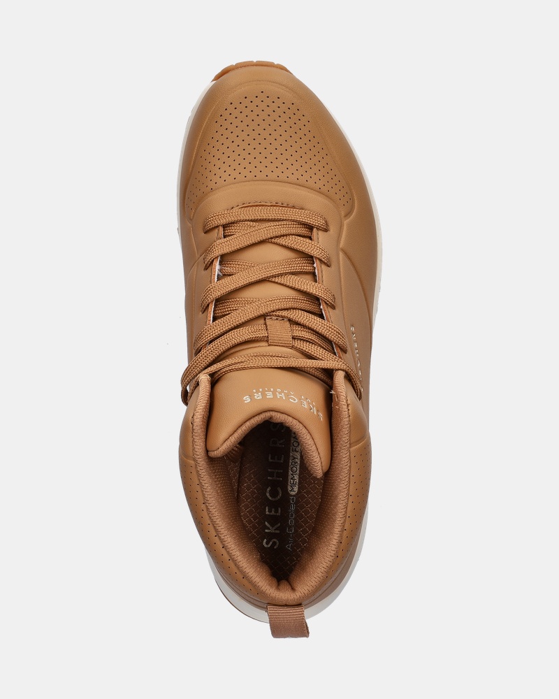Skechers Uno Stand High Hoge sneakers  - cognac