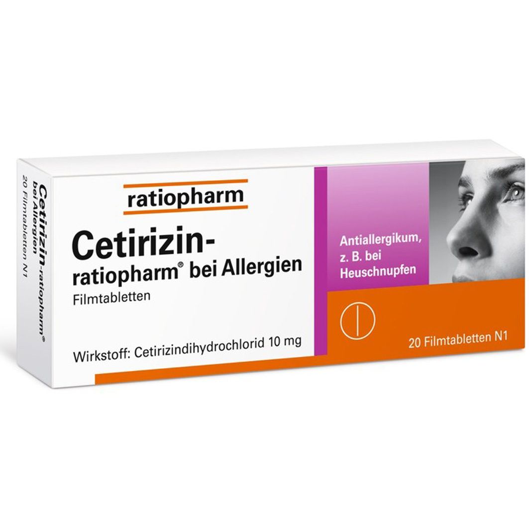Cetirizin ratiopharm® bei Allergien