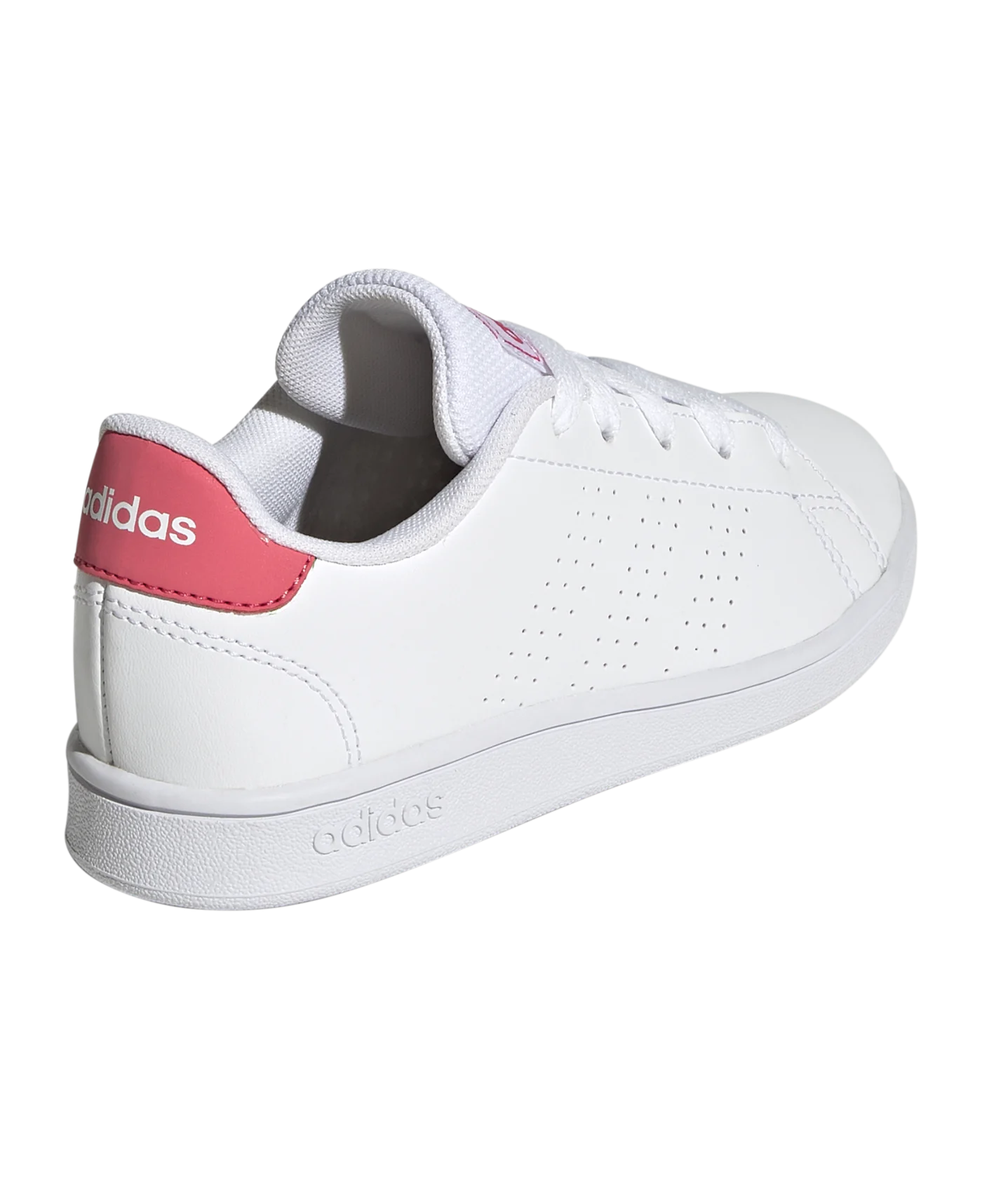 adidas Advantage Kids Weiss Pink
