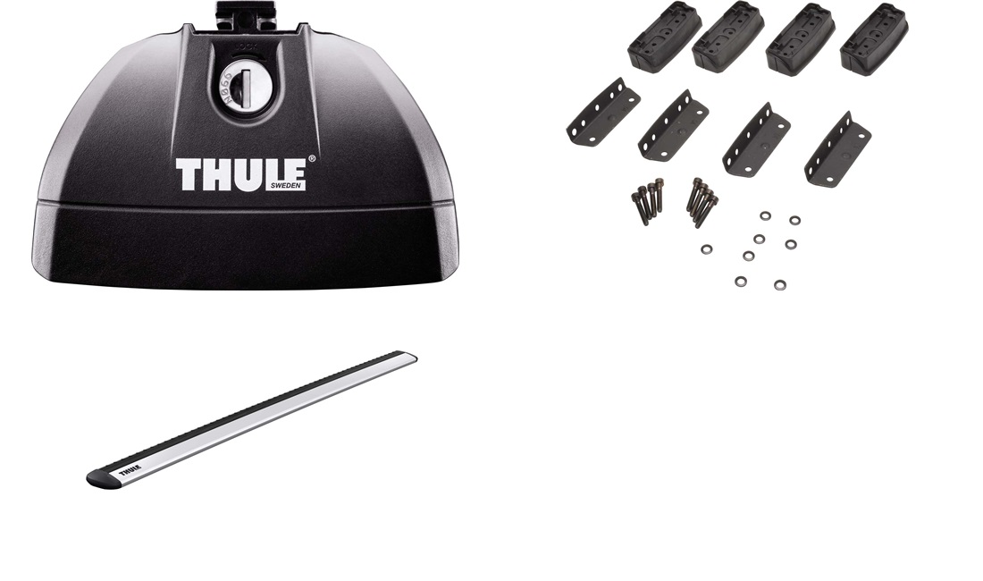 Tagbøjler, Thule WingBar EVO Grå