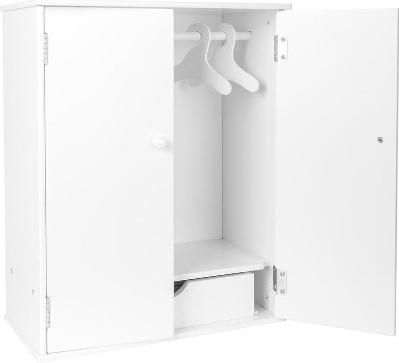 small foot - Poppenkast - Wit - Hout - Inclusief Accessoires
