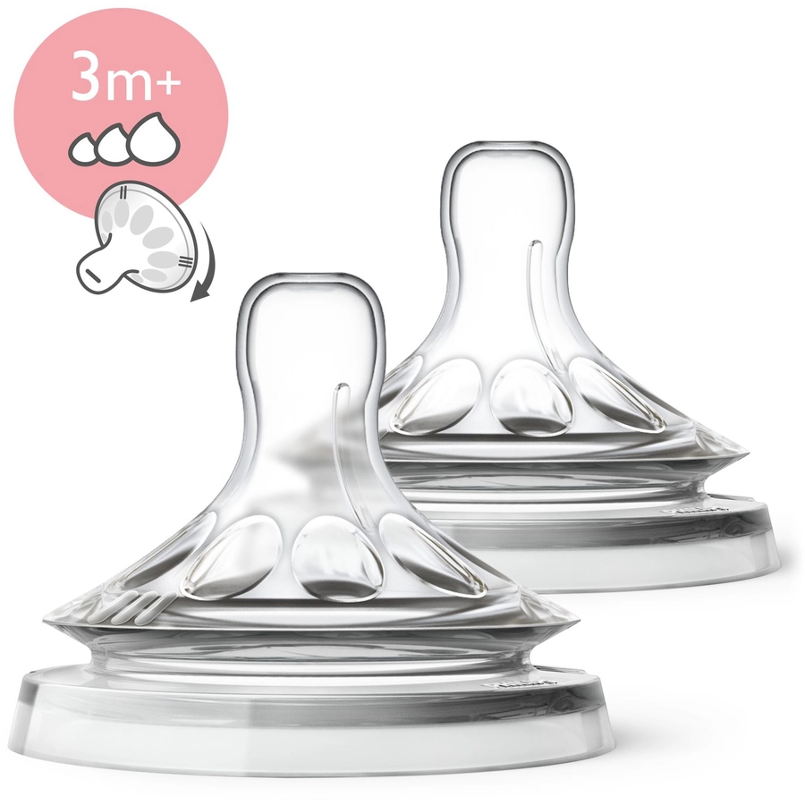 Philips Avent Trinksauger SCF04527 Natural ab dem 3. Monat,  4 Stück