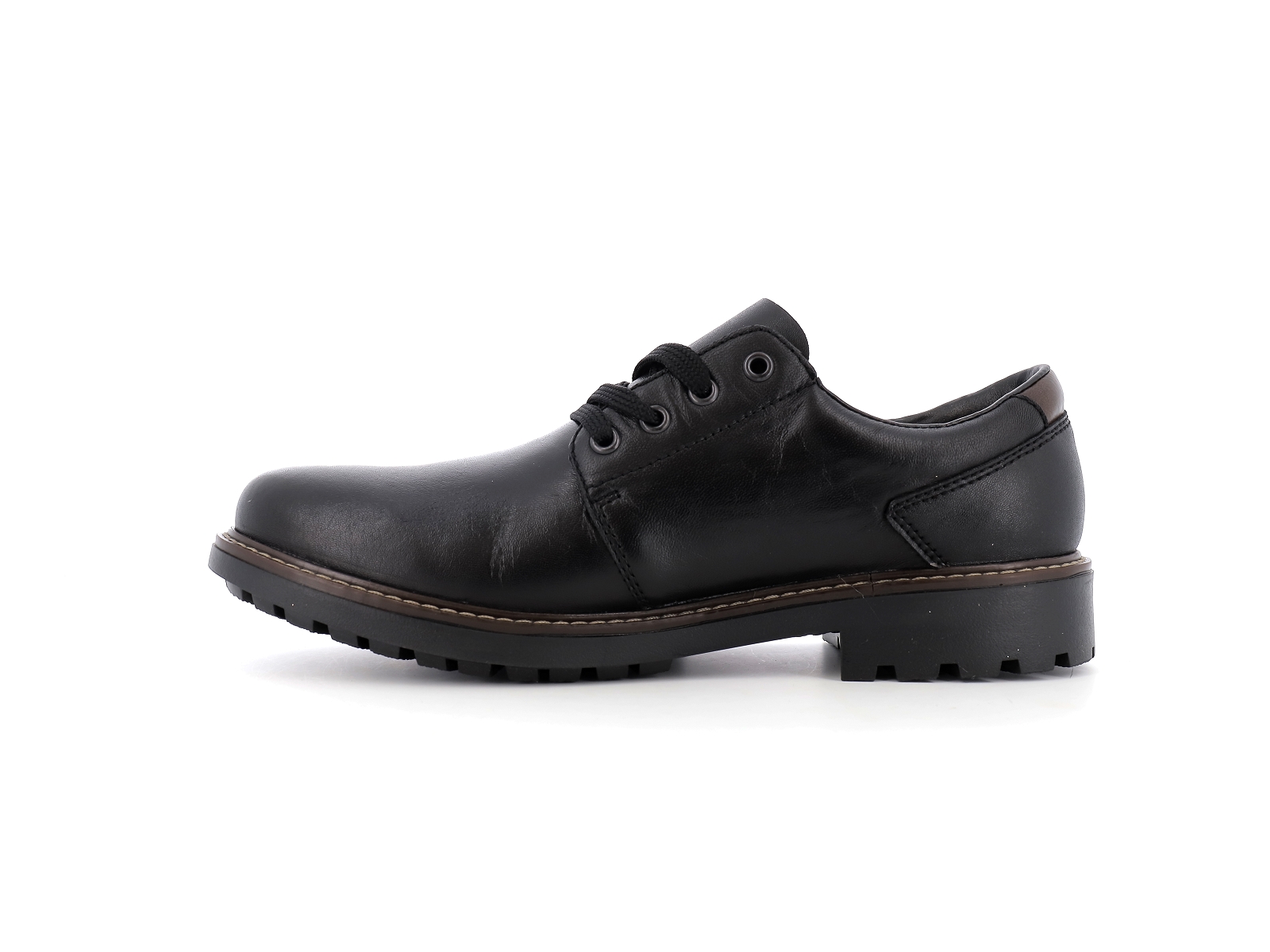 Rieker-F4611 Cuir Noir