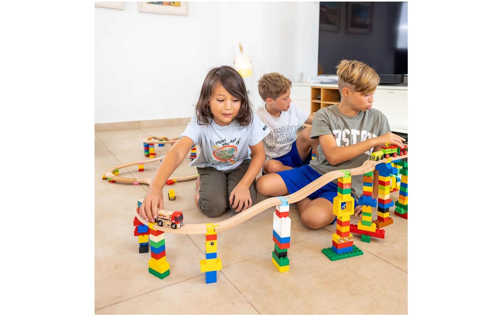 TrackConnectors + Blocks – all in one BlockBox XXL<br>116 Bio-Verbinder und Klemmbausteine