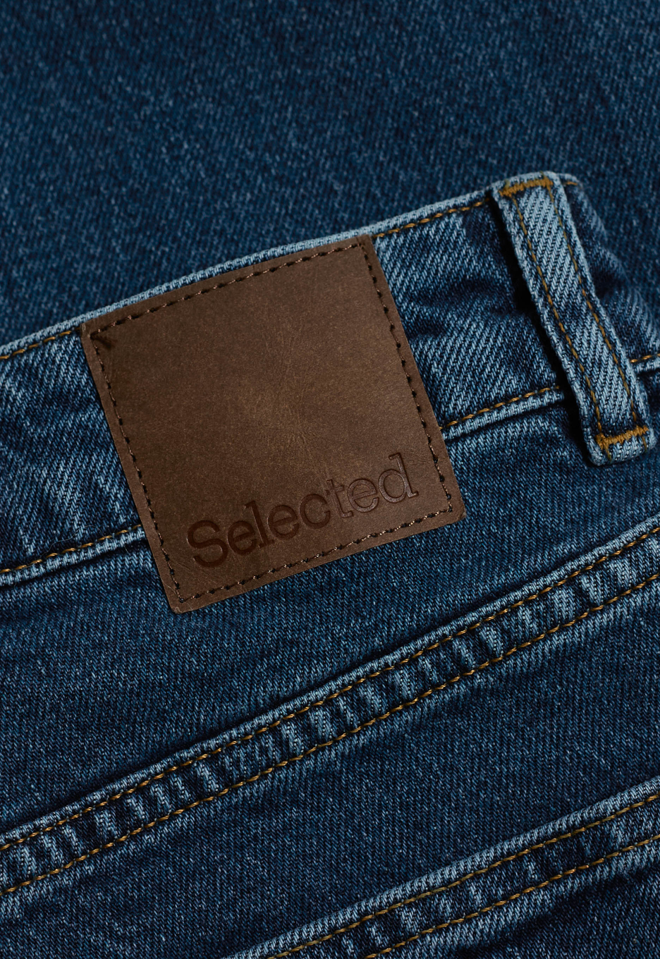 Selected Wide Leg Jeans