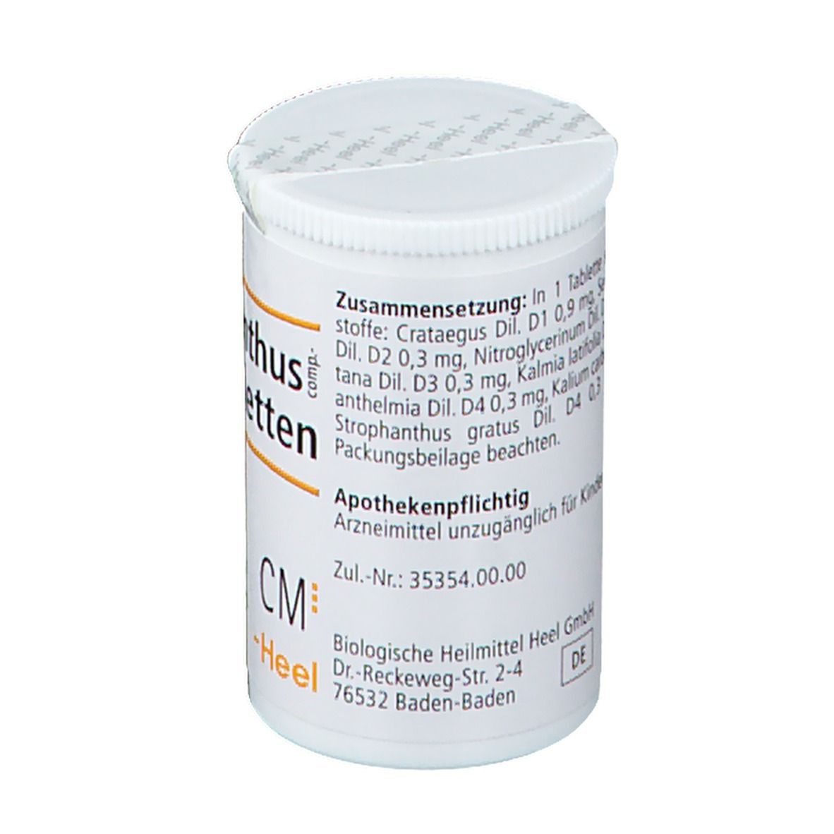 Strophantus comp. Herztabletten