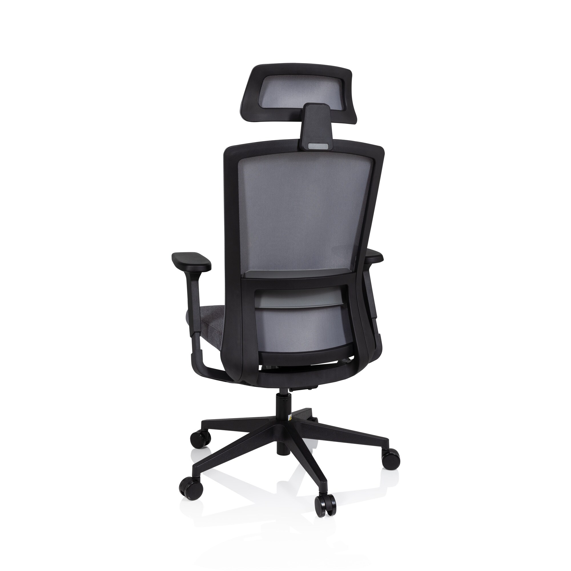 Profi Bürostuhl CAPTIVO Stoff/Netzstoff mit Armlehnen (höhenverstellbar) hjh OFFICE