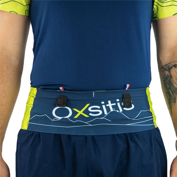 Ceinture porte gourde OXSITIS SLIM BELT TRAIL 2 NOIR/VERT