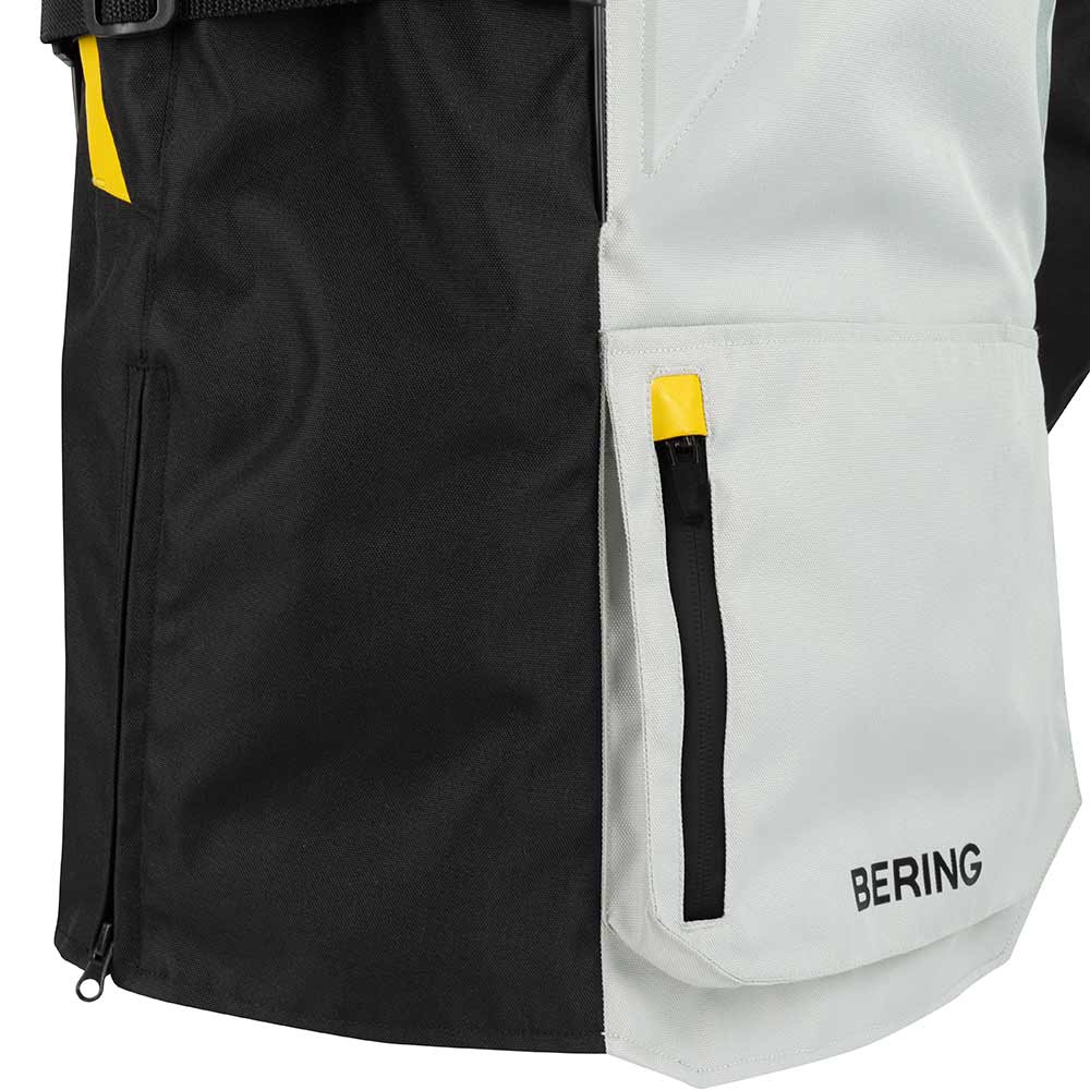 Bering - Veste Zephyr Noir / Gris Clair / Jaune