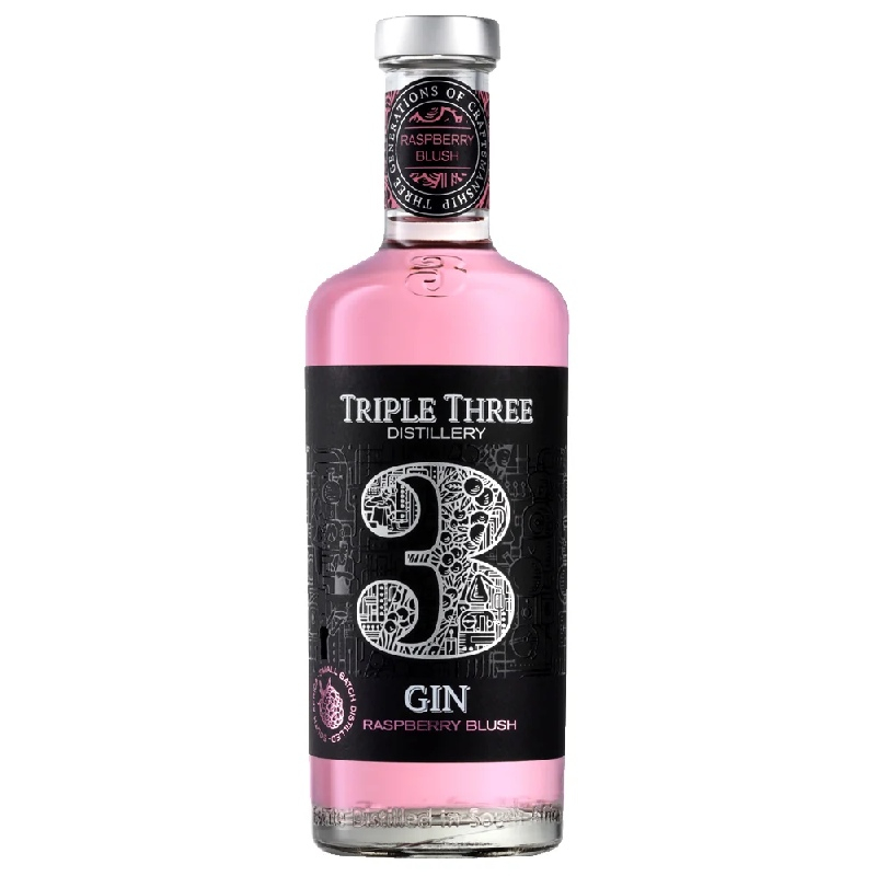 Triple 3 Rasberry Blush Gin 500ml